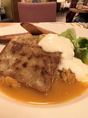 Stuffed cabbage   at Napfényes Restaurant & Confectionery in Budapest