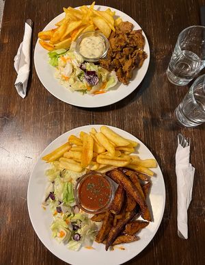   at Napfényes Restaurant & Confectionery in Budapest