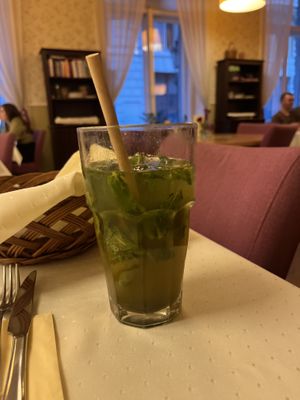 Mocktail mojito   at Napfényes Restaurant & Confectionery in Budapest