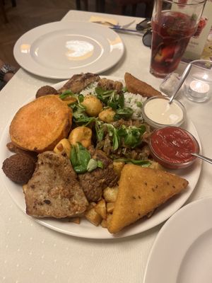 Sharing platter for 2  at Napfényes Restaurant & Confectionery in Budapest