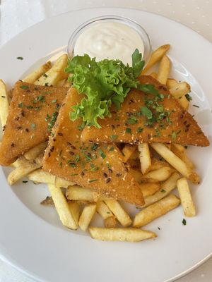 Cheese platter   at Napfényes Restaurant & Confectionery in Budapest