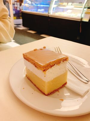   at Napfényes Restaurant & Confectionery in Budapest