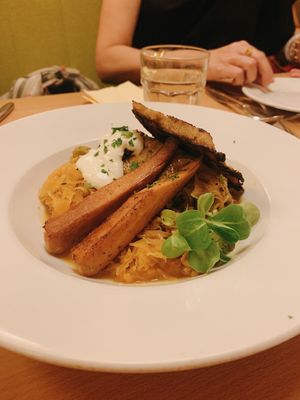   at Napfényes Restaurant & Confectionery in Budapest