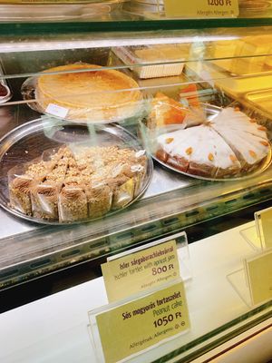   at Napfényes Restaurant & Confectionery in Budapest