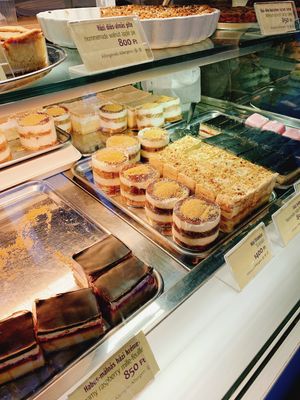   at Napfényes Restaurant & Confectionery in Budapest