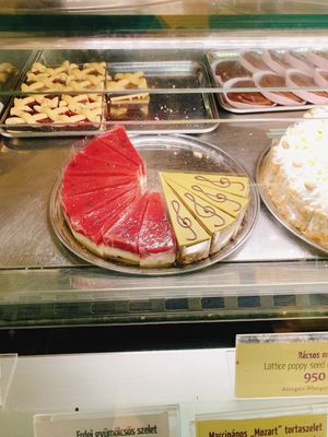   at Napfényes Restaurant & Confectionery in Budapest