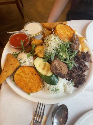   at Napfényes Restaurant & Confectionery in Budapest