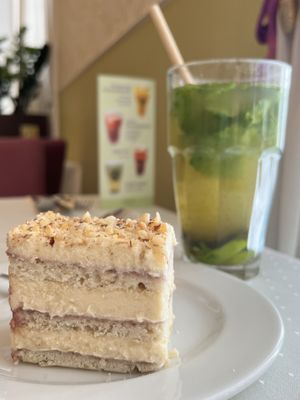   at Napfényes Restaurant & Confectionery in Budapest