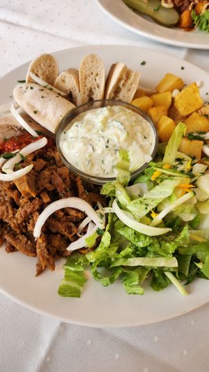 Gyros at Napfényes Restaurant & Confectionery in Budapest