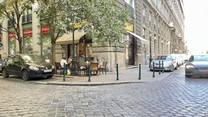   at Napfényes Restaurant & Confectionery in Budapest