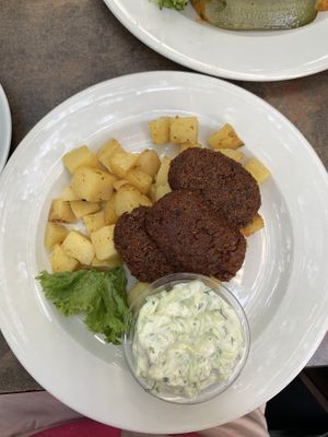   at Napfényes Restaurant & Confectionery in Budapest