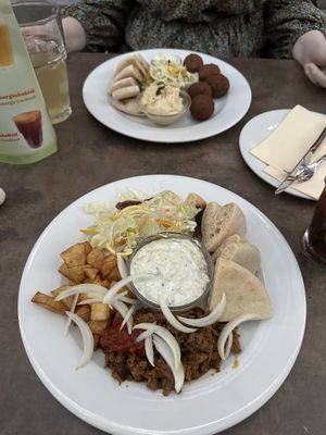   at Napfényes Restaurant & Confectionery in Budapest
