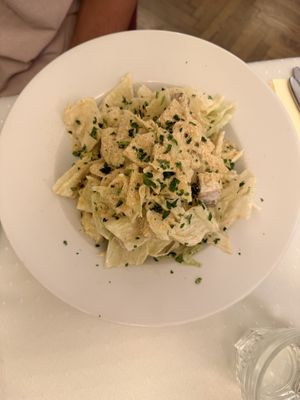 Ceasar salad  at Napfényes Restaurant & Confectionery in Budapest