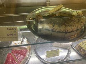   at Napfényes Restaurant & Confectionery in Budapest