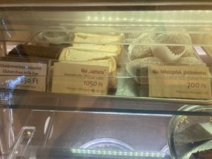   at Napfényes Restaurant & Confectionery in Budapest