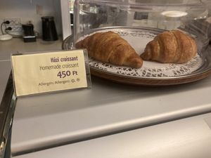   at Napfényes Restaurant & Confectionery in Budapest