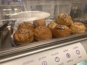   at Napfényes Restaurant & Confectionery in Budapest