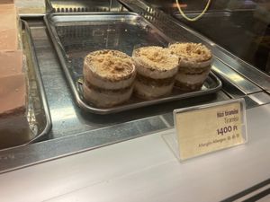   at Napfényes Restaurant & Confectionery in Budapest