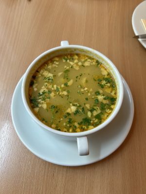   at Napfényes Restaurant & Confectionery in Budapest