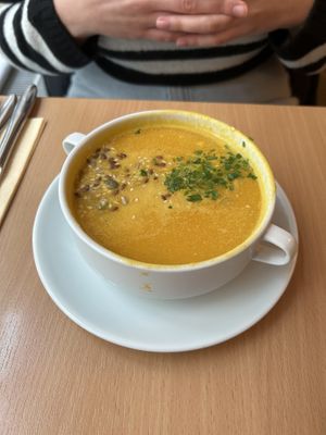   at Napfényes Restaurant & Confectionery in Budapest