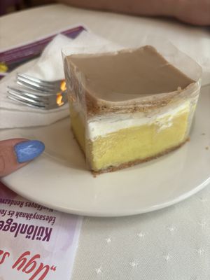   at Napfényes Restaurant & Confectionery in Budapest
