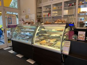   at Napfényes Restaurant & Confectionery in Budapest