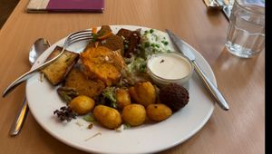   at Napfényes Restaurant & Confectionery in Budapest