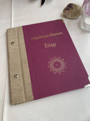   at Napfényes Restaurant & Confectionery in Budapest