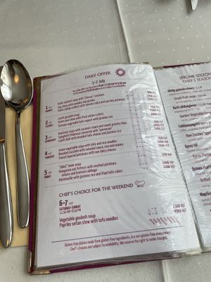   at Napfényes Restaurant & Confectionery in Budapest