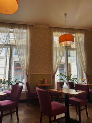   at Napfényes Restaurant & Confectionery in Budapest