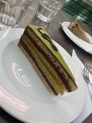   at Napfényes Restaurant & Confectionery in Budapest
