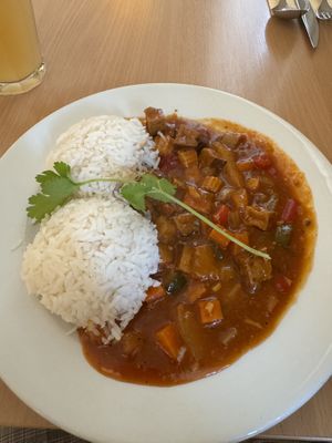   at Napfényes Restaurant & Confectionery in Budapest