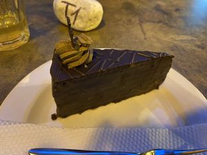   at Napfényes Restaurant & Confectionery in Budapest