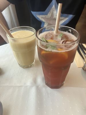   at Napfényes Restaurant & Confectionery in Budapest