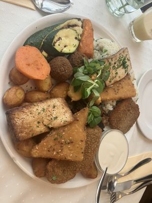   at Napfényes Restaurant & Confectionery in Budapest