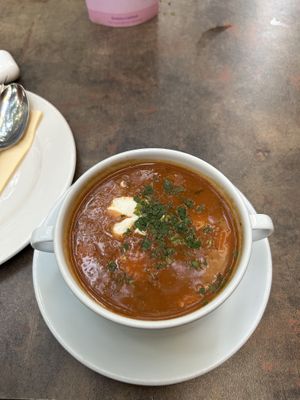   at Napfényes Restaurant & Confectionery in Budapest