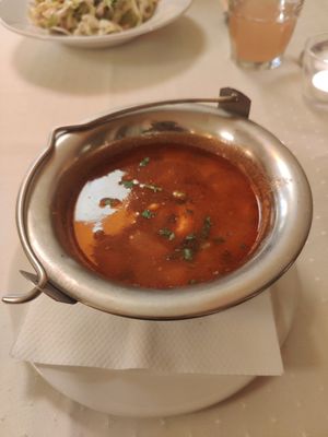 Hungarian soup 500ml big version at Napfényes Restaurant & Confectionery in Budapest
