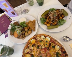   at Napfényes Restaurant & Confectionery in Budapest