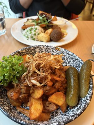   at Napfényes Restaurant & Confectionery in Budapest