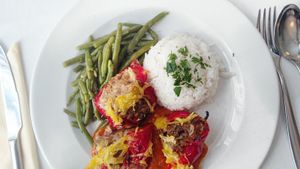 lunch menu at Napfényes Restaurant & Confectionery in Budapest