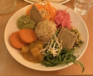 Napfenyes Bowl. Soo tasty  at Napfényes Restaurant & Confectionery in Budapest