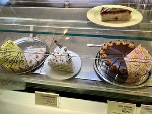   at Napfényes Restaurant & Confectionery in Budapest