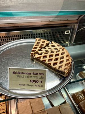   at Napfényes Restaurant & Confectionery in Budapest