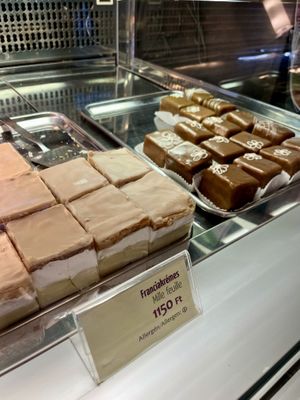   at Napfényes Restaurant & Confectionery in Budapest