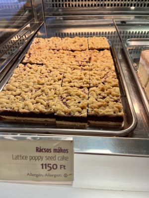   at Napfényes Restaurant & Confectionery in Budapest