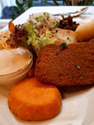 Taster platter   at Napfényes Restaurant & Confectionery in Budapest