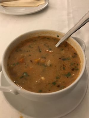 soup mixed  at Napfényes Restaurant & Confectionery in Budapest