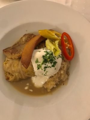 stuffed cabbage  at Napfényes Restaurant & Confectionery in Budapest