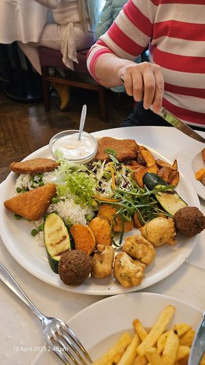   at Napfényes Restaurant & Confectionery in Budapest