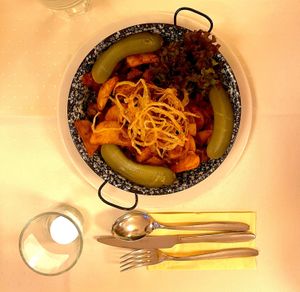   at Napfényes Restaurant & Confectionery in Budapest